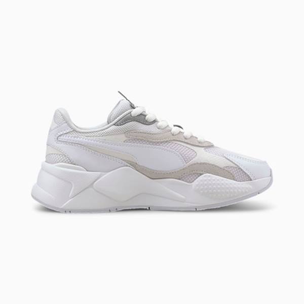 Adidași Puma RS-X Puzzle Youth Fete Albi Argintii | PM234SUC