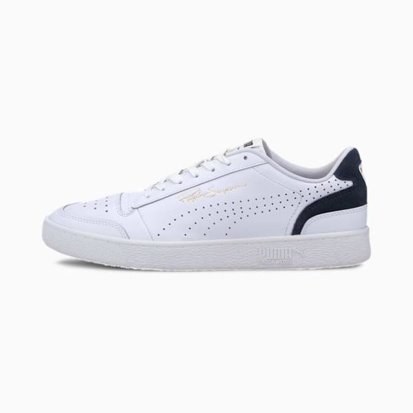 Adidași Puma Ralph Sampson Lo Perf Colour Barbati Albi | PM326PMC