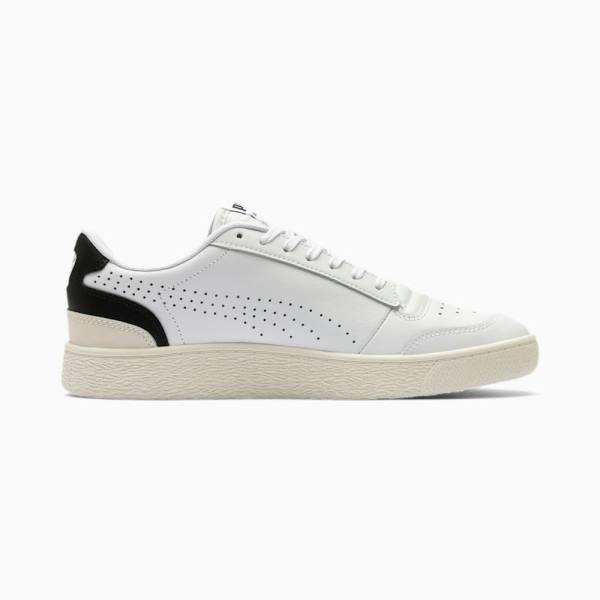 Adidași Puma Ralph Sampson Lo Perforated Soft Dama Albi Negrii Albi | PM061EKR