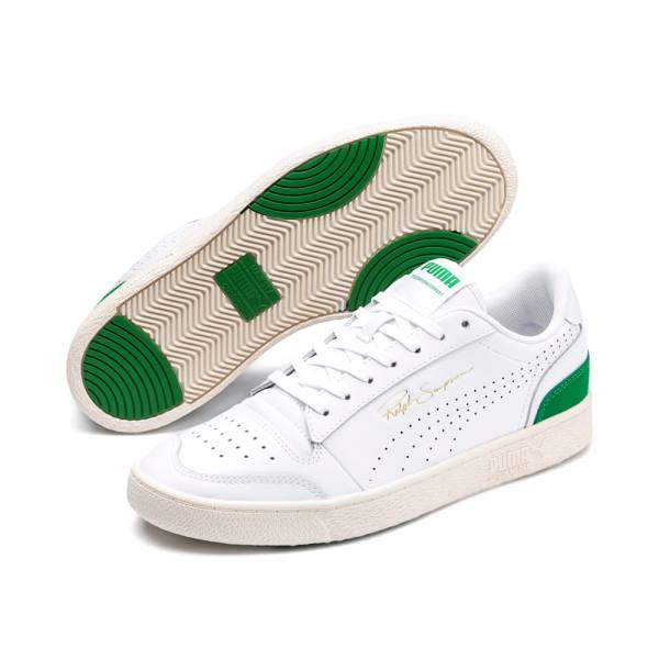 Adidași Puma Ralph Sampson Lo Perforated Soft Dama Albi Verzi Albi | PM134IZJ