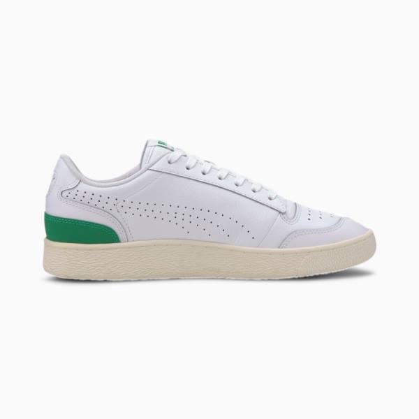 Adidași Puma Ralph Sampson Lo Perforated Soft Dama Albi Verzi Albi | PM134IZJ