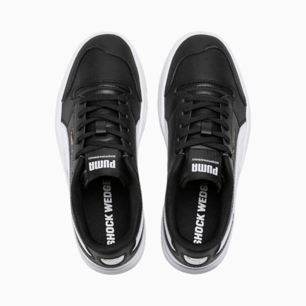 Adidași Puma Ralph Sampson Lo Youth Baieti Negrii Albi | PM329DCG