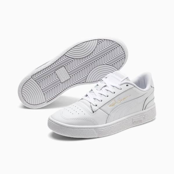 Adidași Puma Ralph Sampson Lo Youth Baieti Albi Albi | PM961RIP