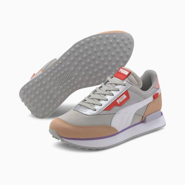 Adidași Puma Rider Royale Dama Bej Gri | PM069EUJ