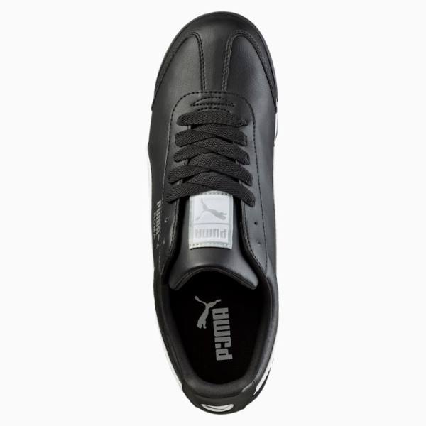 Adidași Puma Roma Basic Barbati Negrii Albi Argintii | PM965FCT