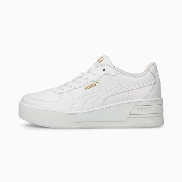 Adidași Puma Skye Wedge Dama Albi | PM735TYS