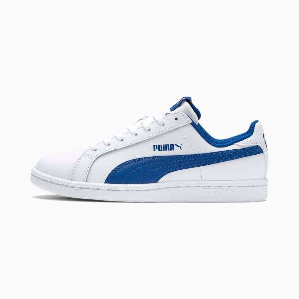 Adidași Puma Smash Jr. Baieti Albi Albastri | PM260TCB