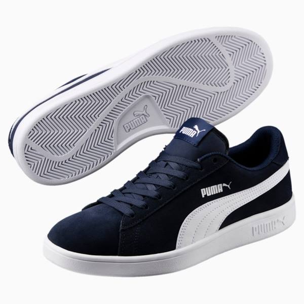 Adidași Puma Smash v2 Barbati Bleumarin Albi | PM197AWK