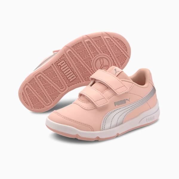 Adidași Puma Stepfleex 2 SL VE V Baieti Roz Argintii Gri | PM259SPQ