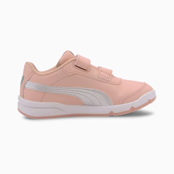 Adidași Puma Stepfleex 2 SL VE V Baieti Roz Argintii Gri | PM259SPQ