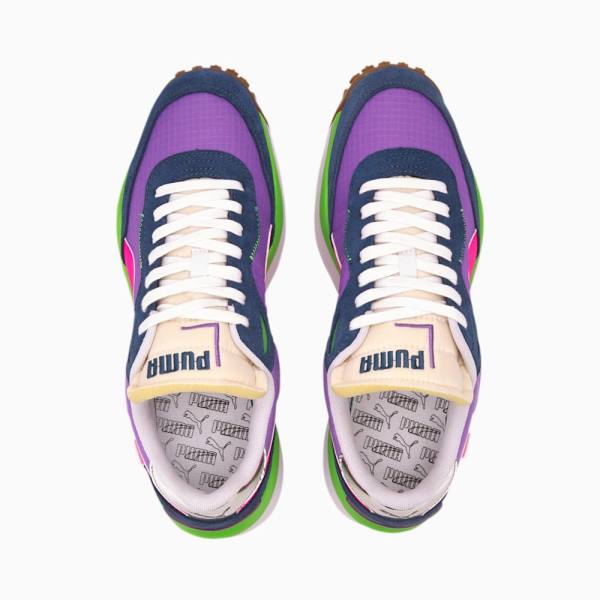 Adidași Puma Stil Rider Play On Dama Albastri Violet | PM692KBE