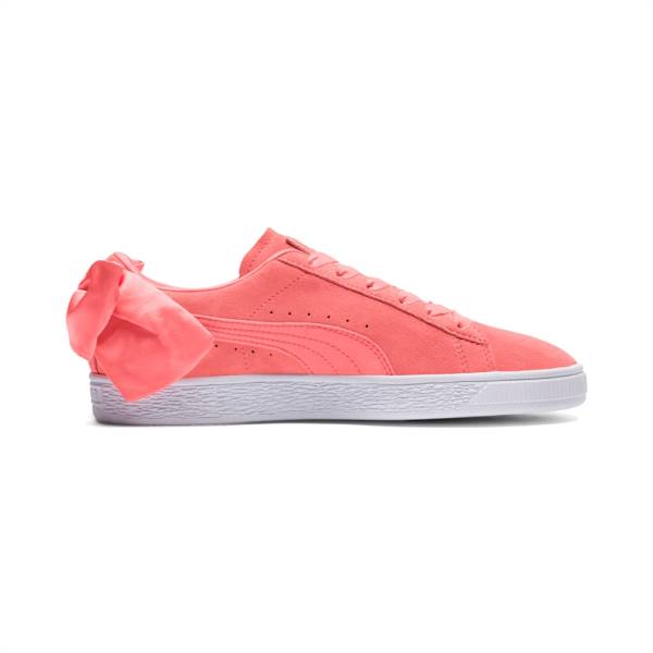 Adidași Puma Suede Bow Dama Roz | PM049JUA