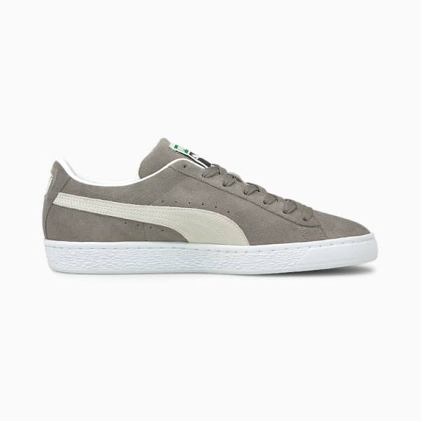 Adidași Puma Suede Classic XXI Dama Gri Albi | PM025GIS