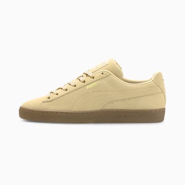 Adidași Puma Suede Gum Barbati Kaki | PM047TMG