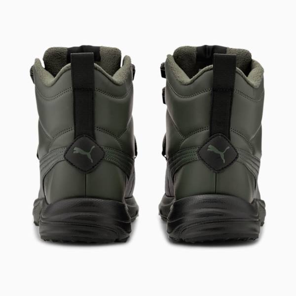 Ghete De Iarna Puma Axis Trail Boot WTR Barbati Verzi Negrii | PM628UTB