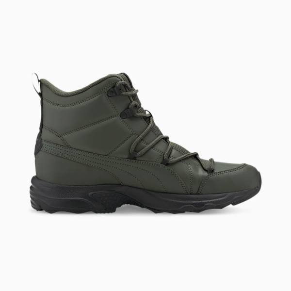 Ghete De Iarna Puma Axis Trail Boot WTR Barbati Verzi Negrii | PM628UTB