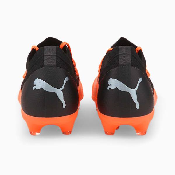 Ghete Fotbal Puma FUTURE Z 2.3 FG/AG Barbati Portocalii Argintii Negrii | PM192NQT