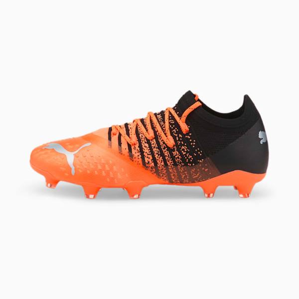 Ghete Fotbal Puma FUTURE Z 2.3 FG/AG Barbati Portocalii Argintii Negrii | PM192NQT