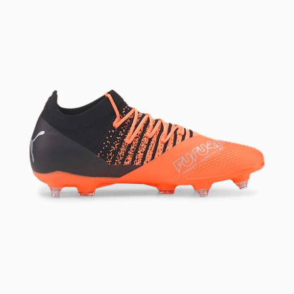 Ghete Fotbal Puma FUTURE Z 3.3 MxSG Barbati Portocalii Argintii Negrii | PM194KGS