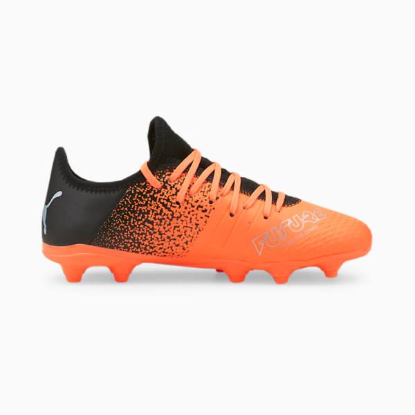 Ghete Fotbal Puma FUTURE Z 4.3 FG/AG Youth Barbati Portocalii Argintii Negrii | PM054PLE