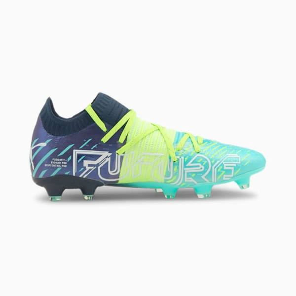 Ghete Fotbal Puma Future Z 1.2 FG/AG Barbati Verzi Turcoaz Deschis | PM109CHO