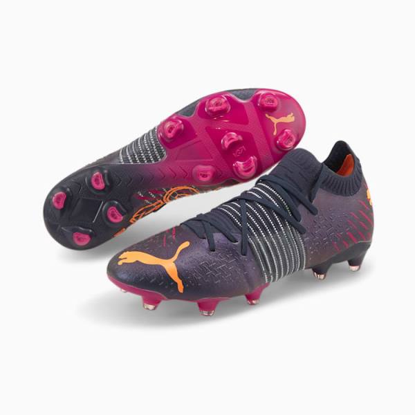 Ghete Fotbal Puma Future Z 1.2 FG/AG Barbati Portocalii Fucsie | PM190DFK