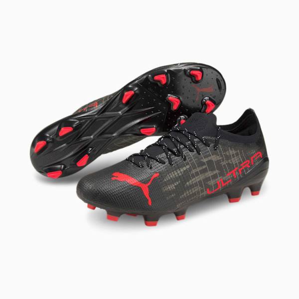 Ghete Fotbal Puma ULTRA 1.3 FG/AG Barbati Negrii | PM589TJK