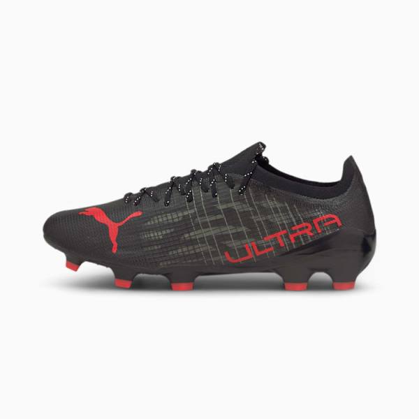 Ghete Fotbal Puma ULTRA 1.3 FG/AG Barbati Negrii | PM589TJK