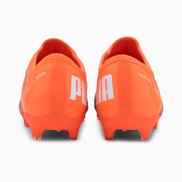 Ghete Fotbal Puma ULTRA 3.1 FG/AG Youth Baieti Portocalii Negrii | PM814UPA