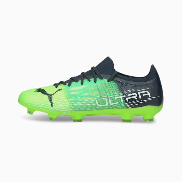 Ghete Fotbal Puma ULTRA 3.3.FG/AG Barbati Verzi Turcoaz Deschis | PM678UNP