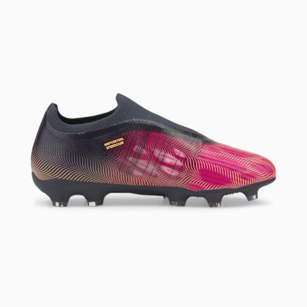 Ghete Fotbal Puma ULTRA 3.4 FG/AG Youth Barbati Fucsie Portocalii | PM138DWV