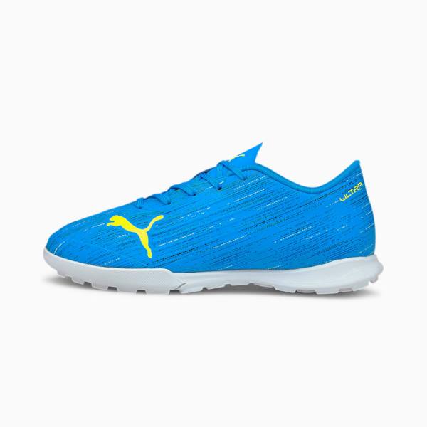 Ghete Fotbal Puma ULTRA 4.2 TT Youth Baieti Albastri Galbeni | PM951DMV