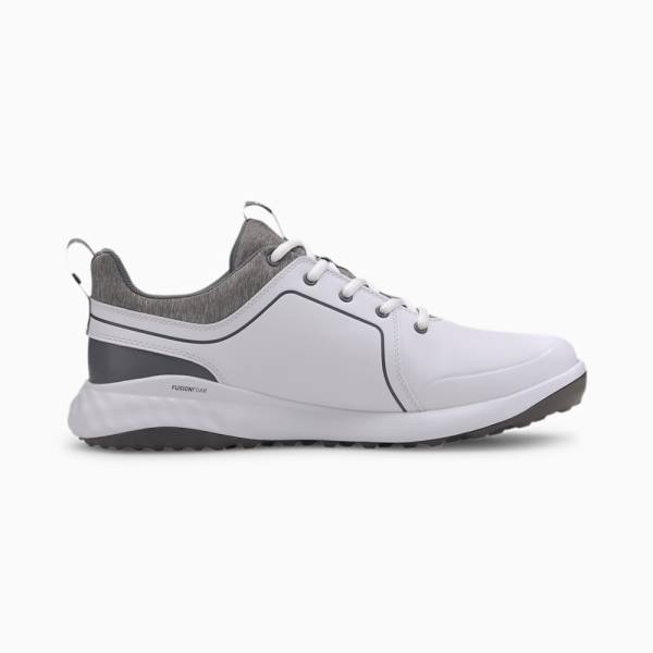 Pantofi Golf Puma Caged IGNITE PWRADAPT Barbati Albi | PM795ONI