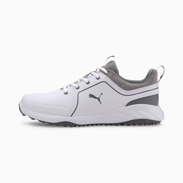 Pantofi Golf Puma Caged IGNITE PWRADAPT Barbati Albi | PM795ONI