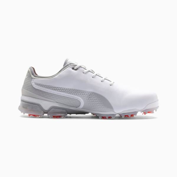 Pantofi Golf Puma IGNITE PROADAPT Barbati Albi Gri | PM395VEU