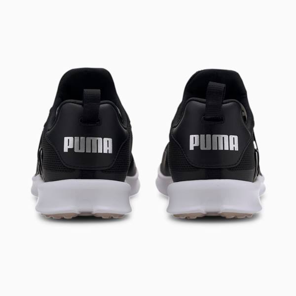 Pantofi Golf Puma Laguna Dama Negrii Albi | PM489EGD