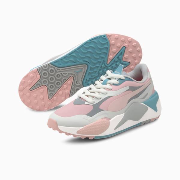 Pantofi Golf Puma RS-G Dama Gri Roz Gri | PM721OEK