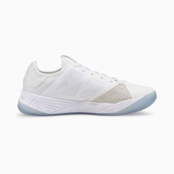 Pantofi Handbal Puma Accelerate Turbo Nitro Barbati Albi | PM579RNF