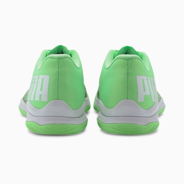 Pantofi Handbal Puma Adrenalite 2.1 Barbati Verzi Negrii Albi | PM312JQG