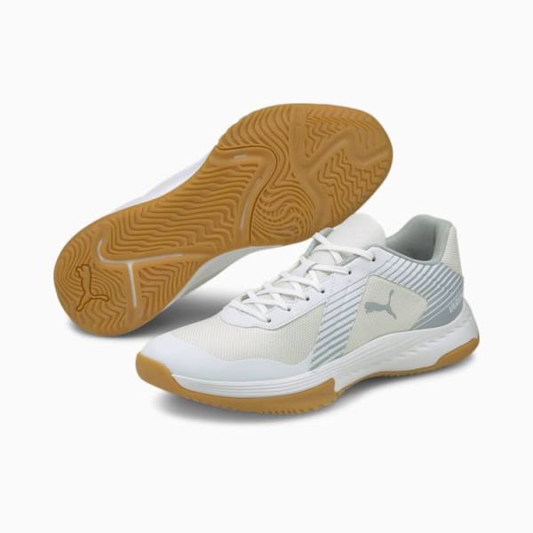 Pantofi Handbal Puma Varion Indoor Sports Barbati Albi Albastri | PM271VAS