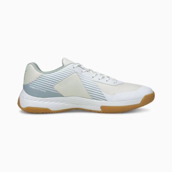 Pantofi Handbal Puma Varion Indoor Sports Barbati Albi Albastri | PM271VAS