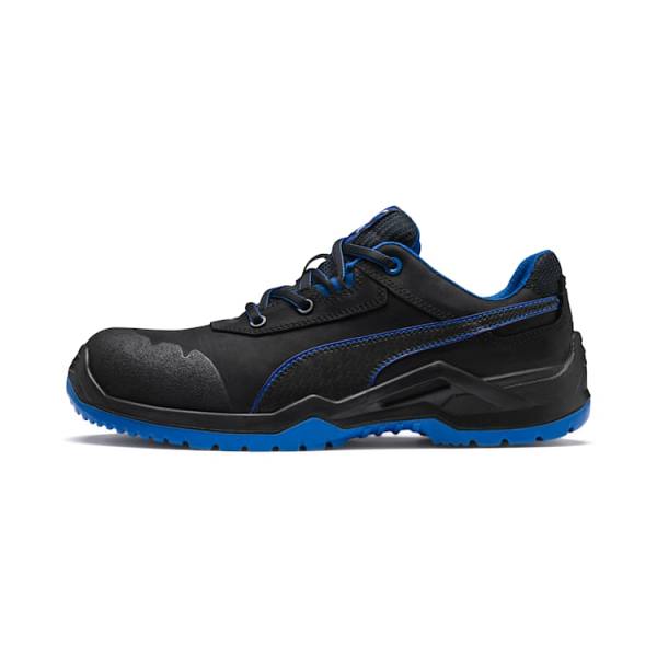 Pantofi Protectie Puma Argon Blue Low S3 ESD SRC Barbati Negrii Albastri | PM168VND