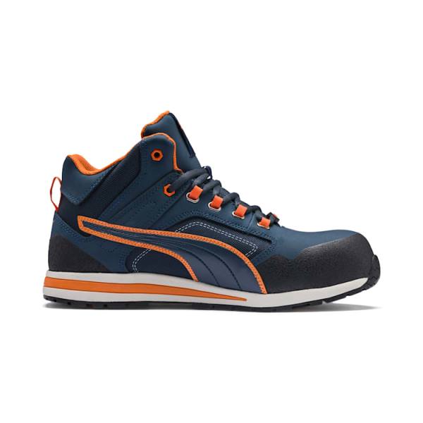 Pantofi Protectie Puma Crosstwist Mid-High S3 HRO SRC Barbati Portocalii | PM845IOH