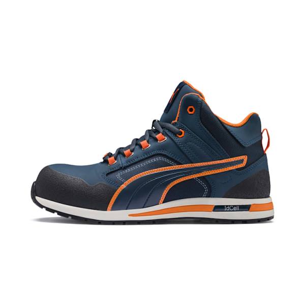 Pantofi Protectie Puma Crosstwist Mid-High S3 HRO SRC Barbati Portocalii | PM845IOH