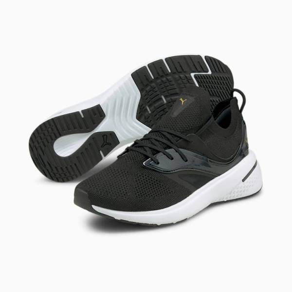 Pantofi Sport Puma Forever XT Dama Negrii Albi | PM137VFC