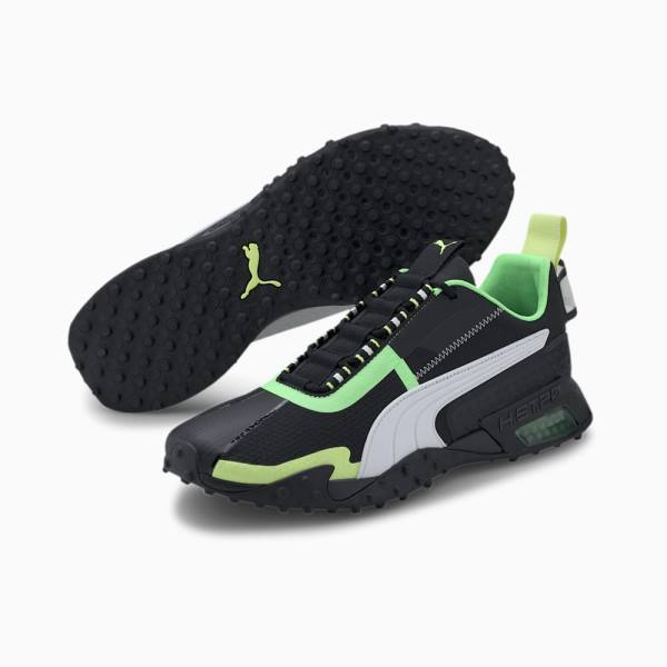 Pantofi Sport Puma H.ST.20 KIT 2 Dama Negrii Albi Verzi | PM567YEN