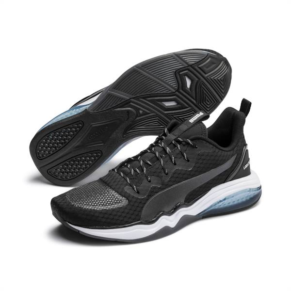 Pantofi Sport Puma LQDCELL Tension Barbati Negrii Albi | PM630UHL