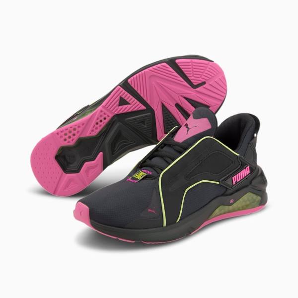 Pantofi Sport Puma PUMA x FIRST MILE LQDCELL Method Xtreme Dama Negrii Galbeni Roz | PM673FWX