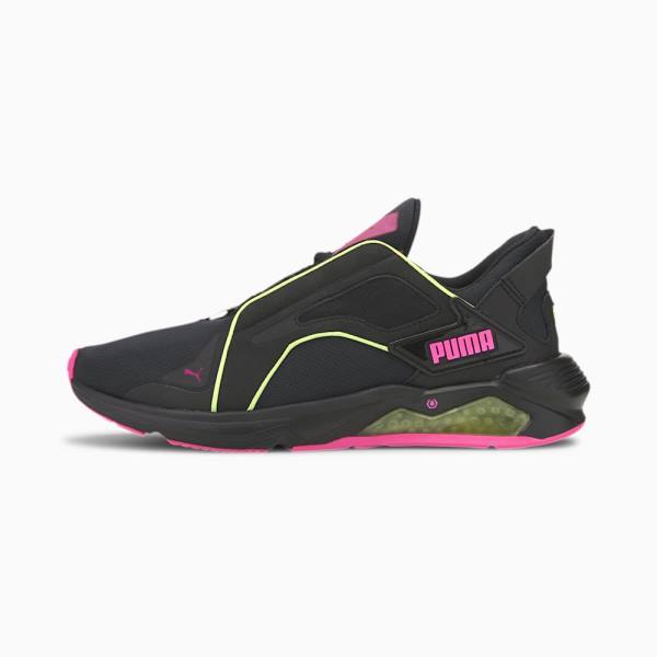 Pantofi Sport Puma PUMA x FIRST MILE LQDCELL Method Xtreme Dama Negrii Galbeni Roz | PM673FWX