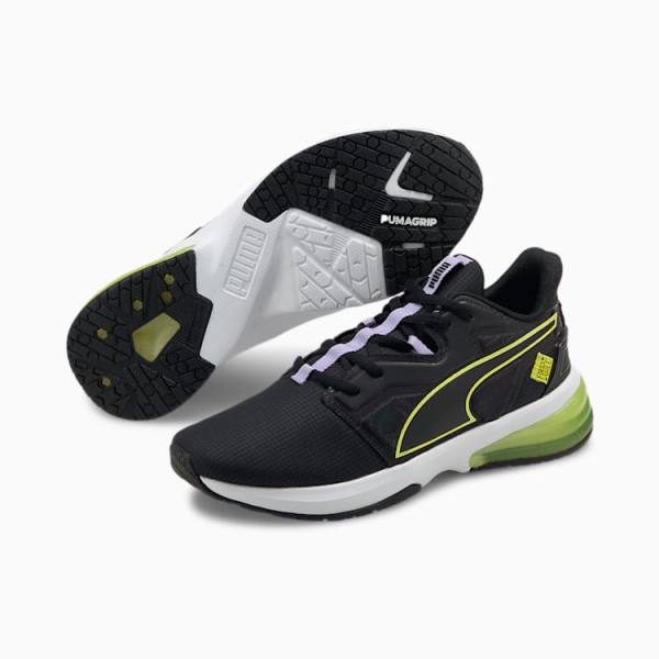 Pantofi Sport Puma PUMA x FIRST MILE LVL-UP Dama Negrii Galbeni | PM906EUM